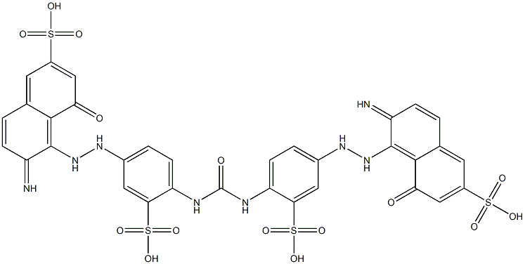 chlorazol fast pink,25255-10-1,结构式