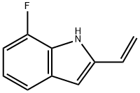 1H-Indole,2-ethenyl-7-fluoro-(9CI) Struktur