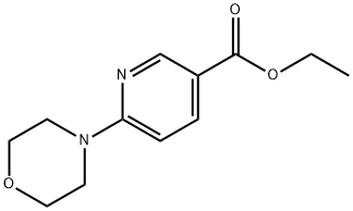 ethyl 6-Morpholinonicotinate Struktur