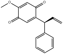 (S)-4-甲氧基黄檀醌,2543-95-5,结构式