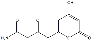 4H-Pyran-2-butanamide, 6-hydroxy-ba,4-dioxo- (9CI) 结构式