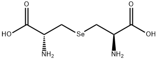 3,3′-セレノビス(L-アラニン) 化学構造式