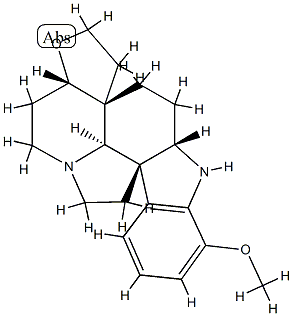 25480-48-2 (2β,5α,12S,19α)-6α,21-Epoxy-17-methoxyaspidospermidine