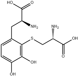 2-S-cysteinyldopa Struktur