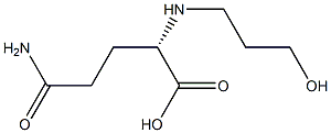 poly-N(5)-(3-hydroxypropyl)-1-glutamine 化学構造式