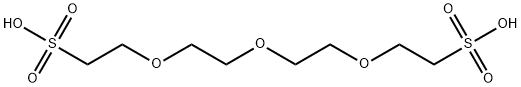 Bis-PEG3-sulfonic acid Structure