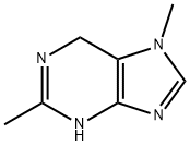 1H-Purine,6,7-dihydro-2,7-dimethyl-(9CI) Structure