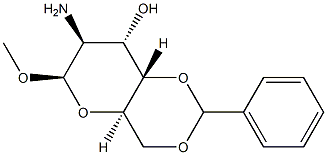 Methyl 2-amino-4-O,6-O-benzylidene-2-deoxy-β-D-altropyranoside|METHYL-4,6-O-BENZYLIDEN-2-AMINO-Β-D-MANNOSID