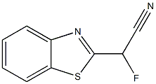 2-Benzothiazoleacetonitrile,alpha-fluoro-(9CI) 化学構造式