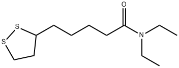 diethyllipoamide 化学構造式