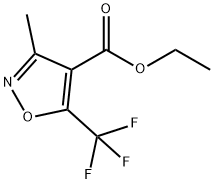4-Isoxazolecarboxylic acid, 3-Methyl-5-(trifluoroMethyl)-, ethyl Struktur
