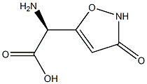 5-Isoxazoleaceticacid,-alpha--amino-2,3-dihydro-3-oxo-,(-alpha-S)-(9CI) Struktur