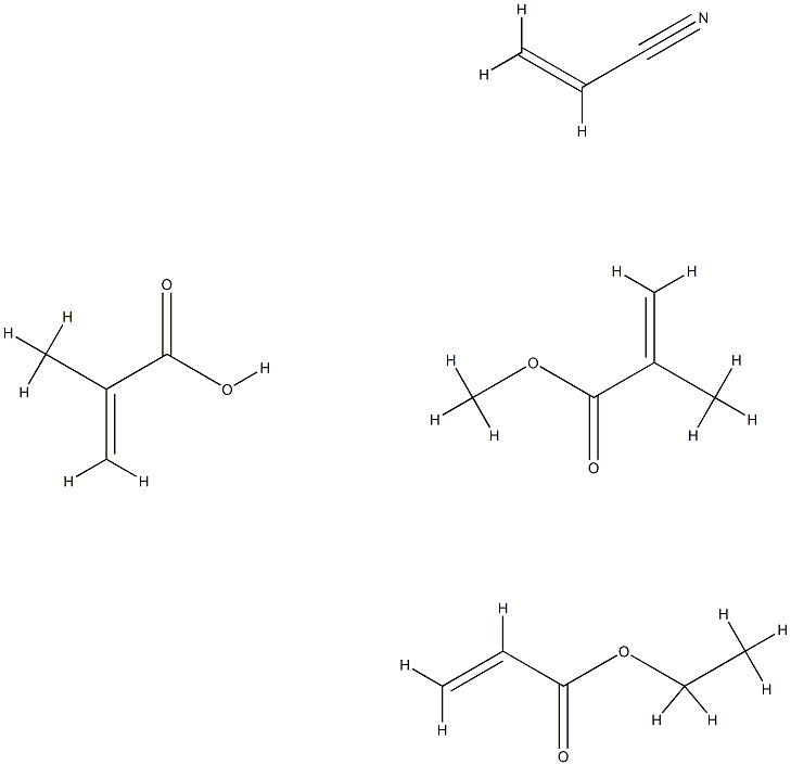 2-프로펜산,2-메틸-,에틸2-프로페노에이트,메틸2-메틸-2-프로페노에이트및2-프로펜니트릴중합체