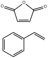 POLY(STYRENE-ALT-MALEIC ACID)  SODIUM Struktur