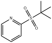 Pyridine,2-[(1,1-dimethylethyl)sulfonyl]-(9CI) 结构式