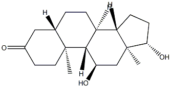 11α,17β-Dihydroxy-5α-androstan-3-one|