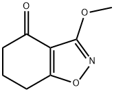 1,2-Benzisoxazol-4(5H)-one,6,7-dihydro-3-methoxy-(9CI) Struktur