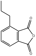 Phthalic anhydride, 3-propyl- (6CI,8CI) Structure