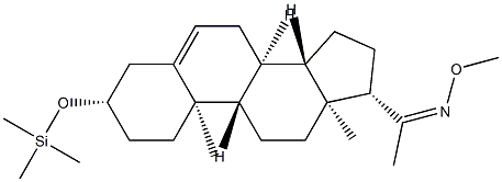 3β-(Trimethylsilyloxy)pregn-5-en-20-one O-methyl oxime|