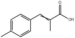 2-Propenoic acid, 2-Methyl-3-(4-Methylphenyl)-,25860-59-7,结构式