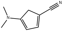 1,3-Cyclopentadiene-1-carbonitrile,4-(dimethylamino)-(9CI) Structure