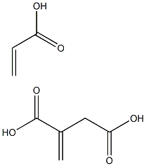 ACRYLID ACID ITACONIC ACID COPOLYMER Structure