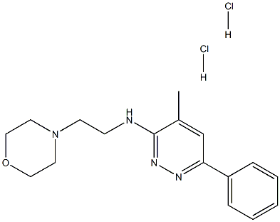 Minaprine dihydrochloride Struktur