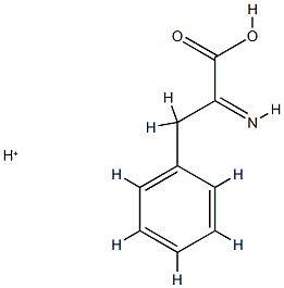 Benzenepropanoic  acid,  -alpha--imino-,  conjugate  monoacid  (9CI) Structure