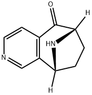 6,9-Imino-5H-cyclohepta[c]pyridin-5-one,6,7,8,9-tetrahydro-,(6S,9R)-(9CI) Structure