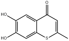 1-Thiochromone,6,7-dihydroxy-2-methyl-(8CI) Structure