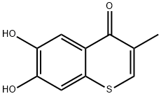 1-Thiochromone,6,7-dihydroxy-3-methyl-(8CI) Structure