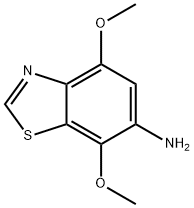 6-Benzothiazolamine,4,7-dimethoxy-(9CI) 结构式