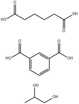 1,3-Benzenedicarboxylic acid, polymer with hexanedioic acid and 1,2-propanediol,26140-99-8,结构式