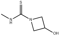 1-Azetidinecarbothioamide,3-hydroxy-N-methyl-(9CI),261628-44-8,结构式