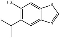 6-Benzothiazolethiol,5-(1-methylethyl)-(9CI) Struktur