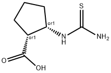 시클로펜탄카르복실산,2-[(아미노티옥소메틸)아미노]-,(1R,2S)-rel-(9CI)