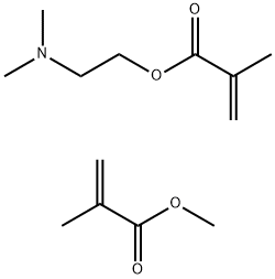 メタクリル酸［２（ジメチルアミノ）エチル］·メタクリル酸メチル共重 化学構造式