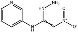 3-Pyridinamine,N-(1-hydrazino-2-nitroethenyl)-(9CI),262275-04-7,结构式