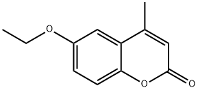 2H-1-Benzopyran-2-one,6-ethoxy-4-methyl-(9CI) 化学構造式