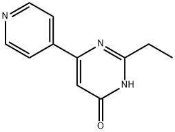 4(1H)-Pyrimidinone,2-ethyl-6-(4-pyridinyl)-(9CI) Struktur