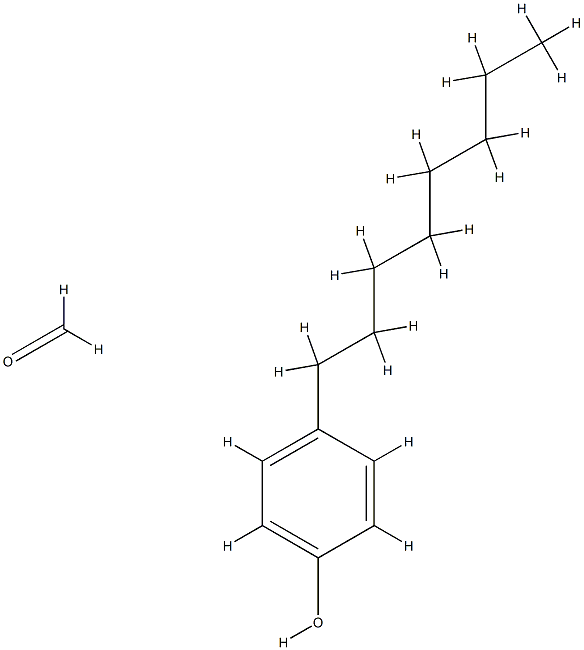 辛基酚甲醛树脂, 26335-33-1, 结构式