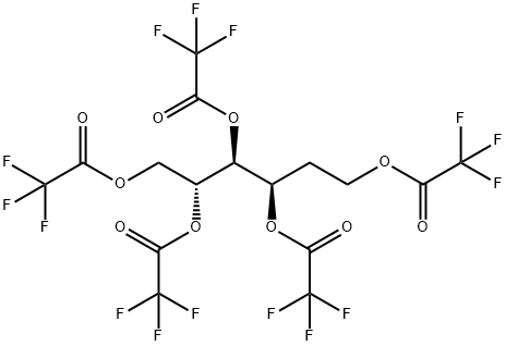 2-Deoxy-D-arabino-hexitol pentakis(trifluoroacetate),26388-40-9,结构式