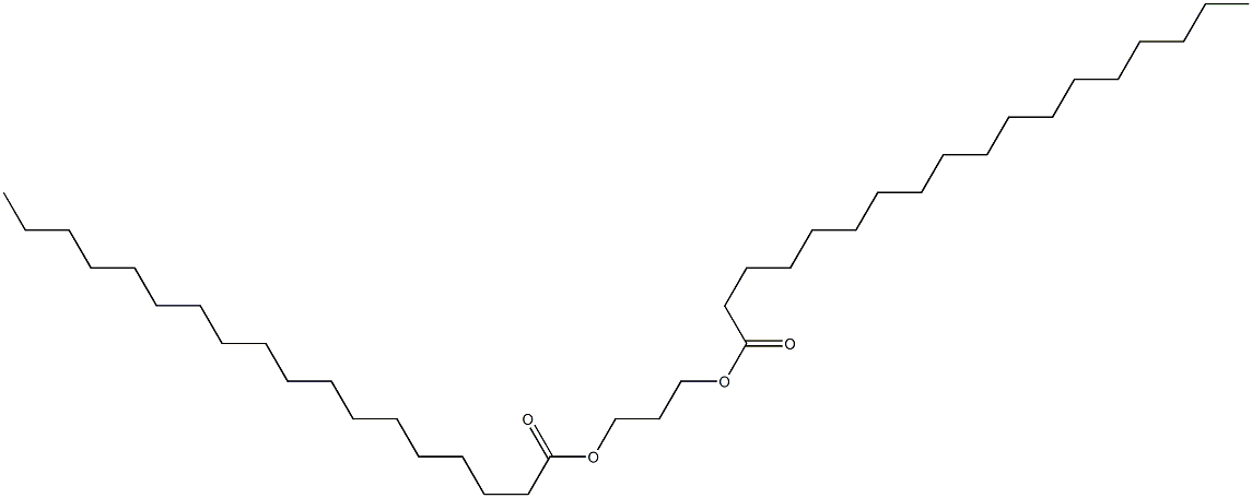 Polyoxy(methyl-1,2-ethanediyl), .alpha.-(1-oxooctadecyl)-.omega.-(1-oxooctadecyl)oxy- Struktur