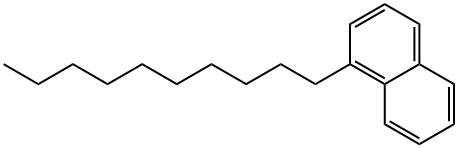 11 -Decylnaphthalene 结构式