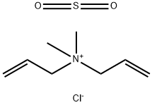 2-Propen-1-aminium, N,N-dimethyl-N-2-propenyl-, chloride, polymer with sulfur dioxide 结构式