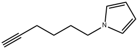 1H-Pyrrole,1-(5-hexynyl)-(9CI) Structure