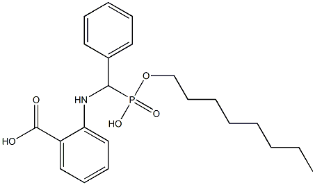 2-[[α-[Hydroxy(octyloxy)phosphinyl]benzyl]amino]benzoic acid|