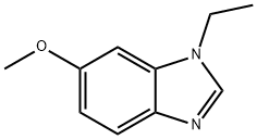 1H-Benzimidazole,1-ethyl-6-methoxy-(9CI) Struktur