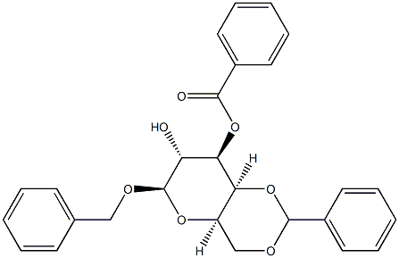 벤질3-O-벤조일-4-O,6-O-벤질리덴-β-D-갈락토피라노시드