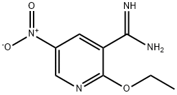 3-Pyridinecarboximidamide,2-ethoxy-5-nitro-(9CI) Struktur